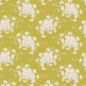 Preview: Tilda Patchwork Stoff Baumwolle - Sunday Brunch - White Flower Sour Yellow